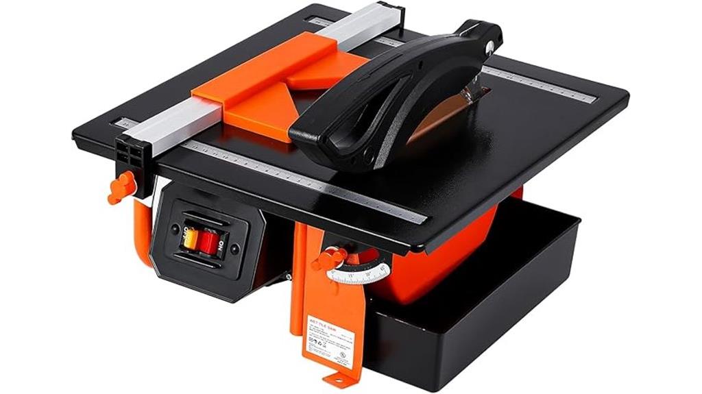 small wet tile saw