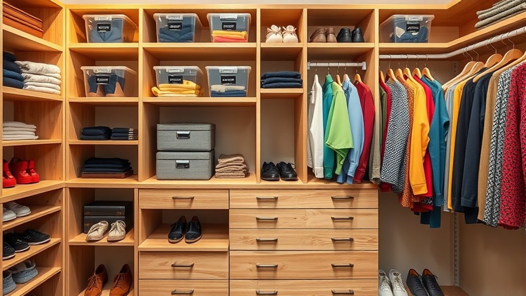 smart diy closet organization