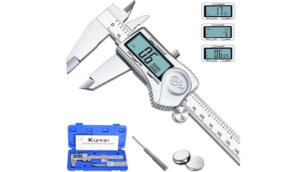 stainless steel 6 inch caliper