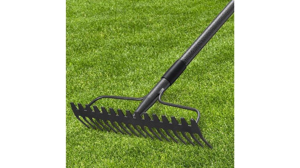 stainless steel bow rake