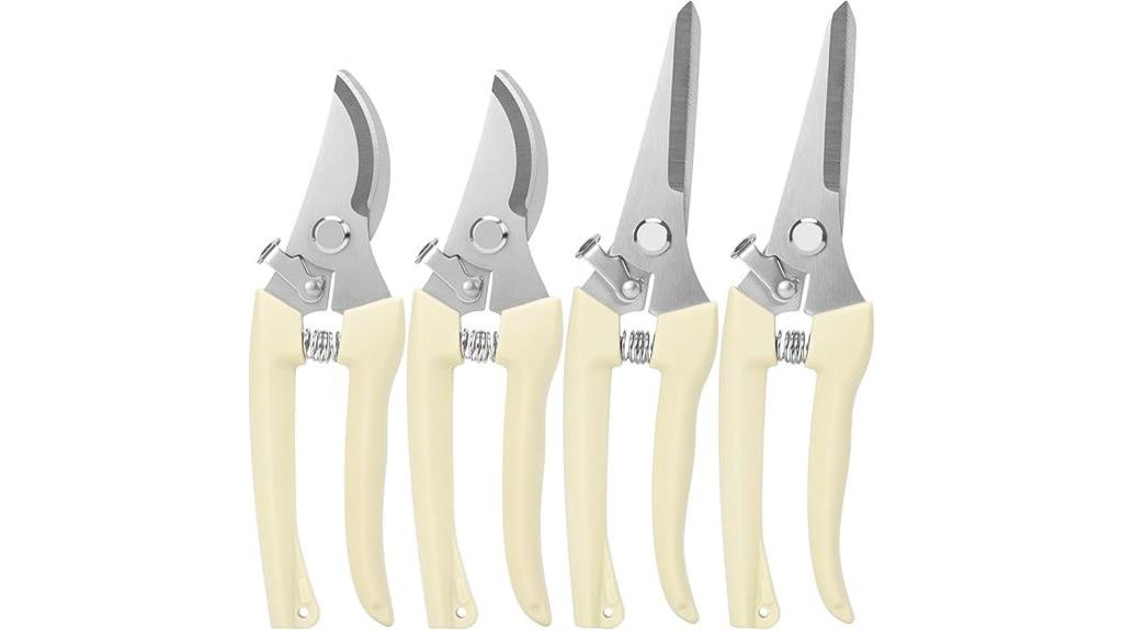 stainless steel gardening shears