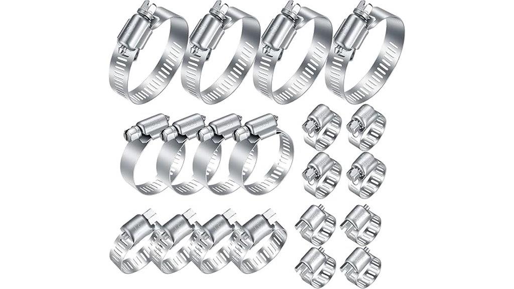 stainless steel hose clamps
