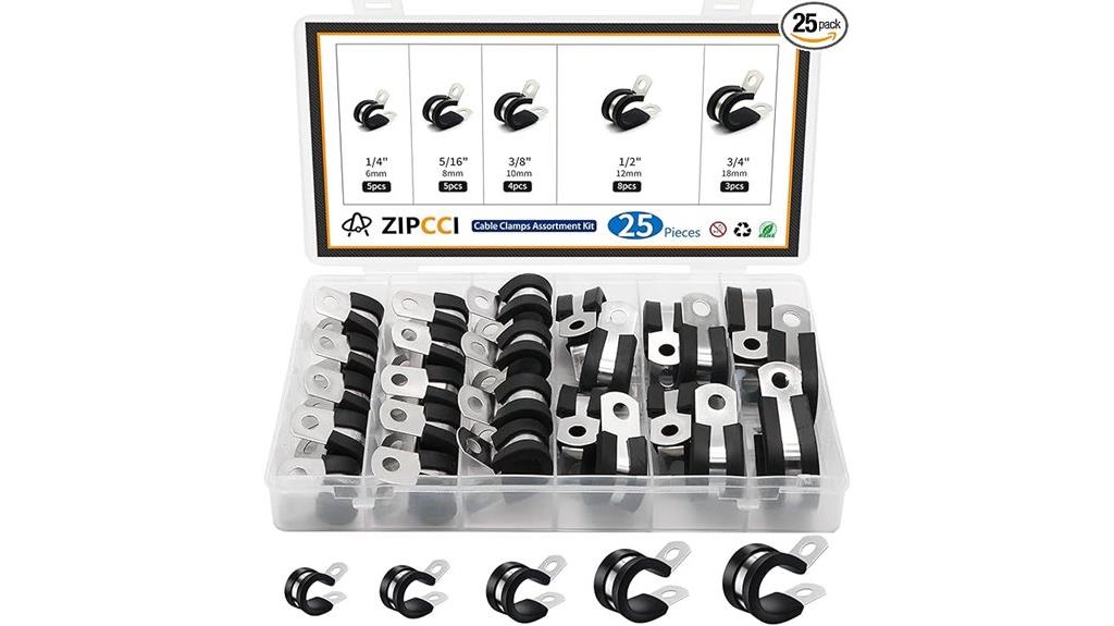 stainless steel pipe clips