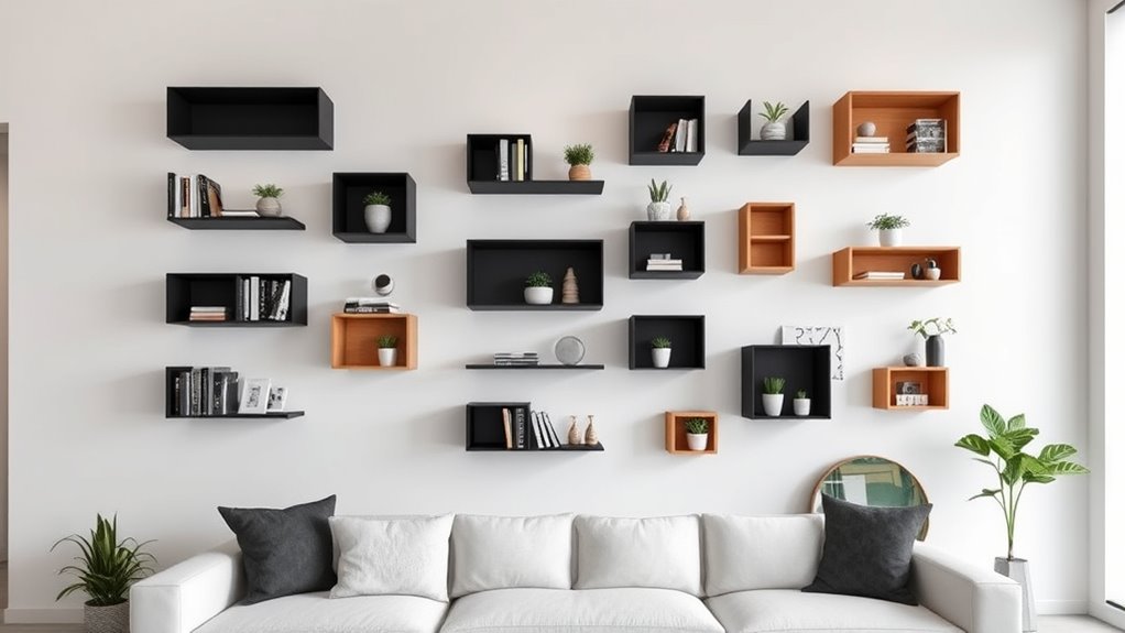 stylish wall storage solutions