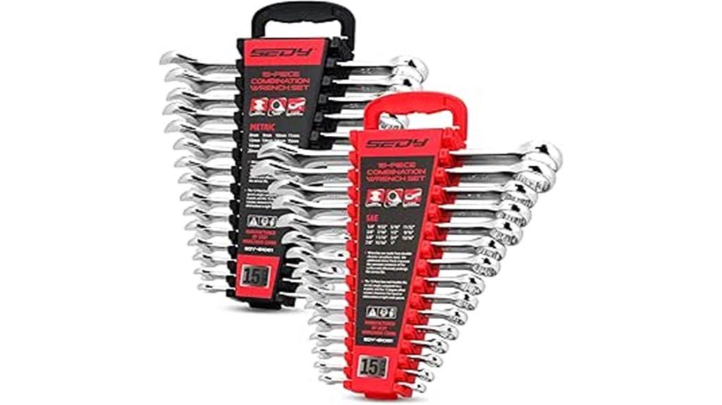 thirty piece wrench set