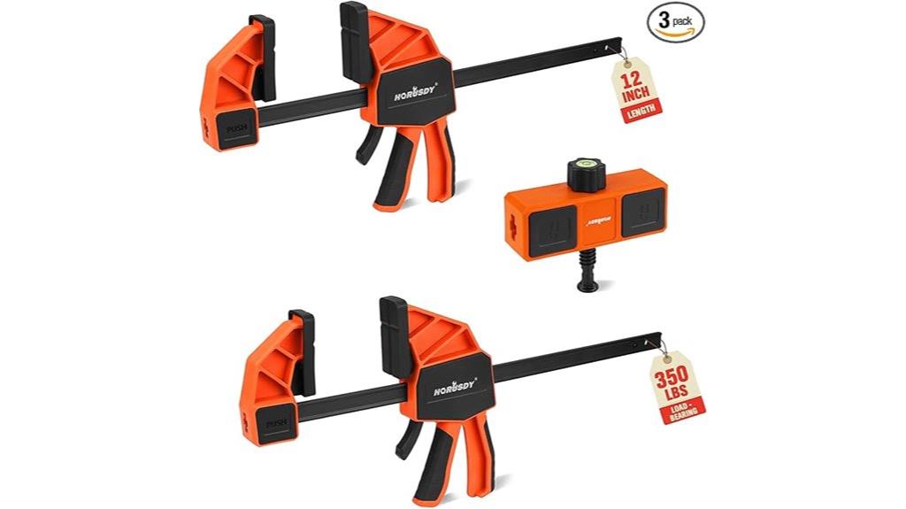 three clamp bar set