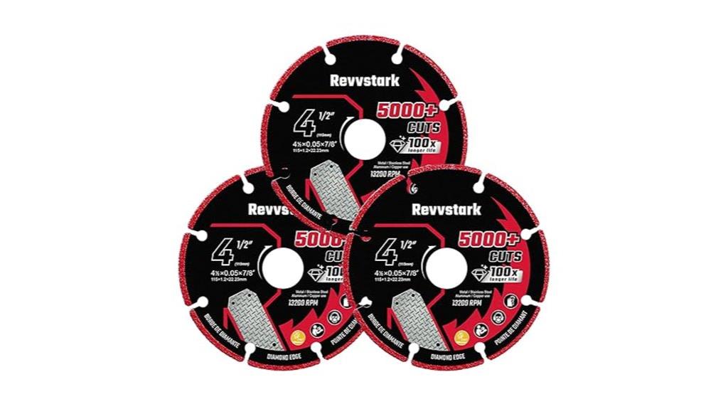 three pack diamond blades