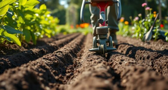 tilling garden beds efficiently