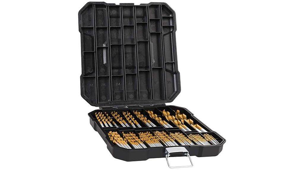 titanium drill bit set
