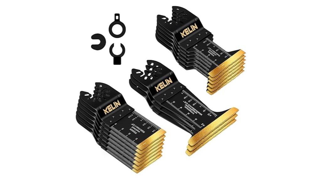 titanium oscillating tool blades
