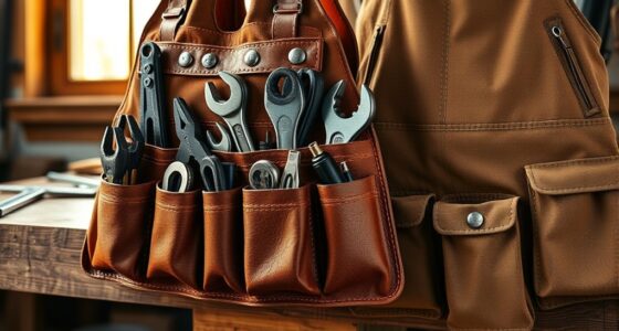 tool belt and apron guide