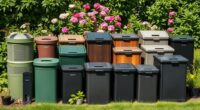 top compost bins for eco gardening