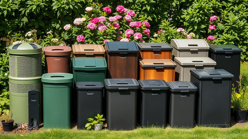 top compost bins for eco gardening