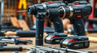 top hammer drill combos