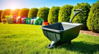 top lawn spreader picks