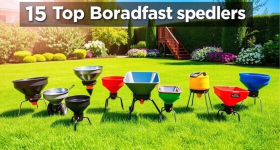 top lawn spreader picks