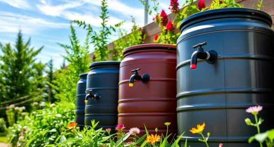 top rain barrels for water collection