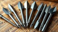 top wood spade bits