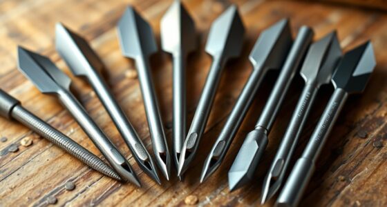 top wood spade bits