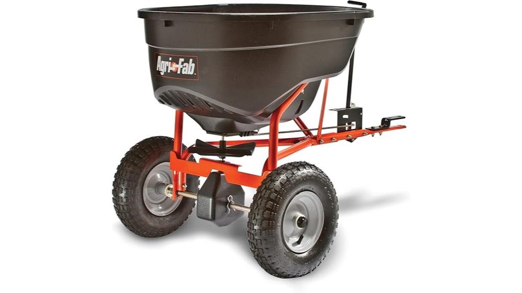tow behind broadcast spreader