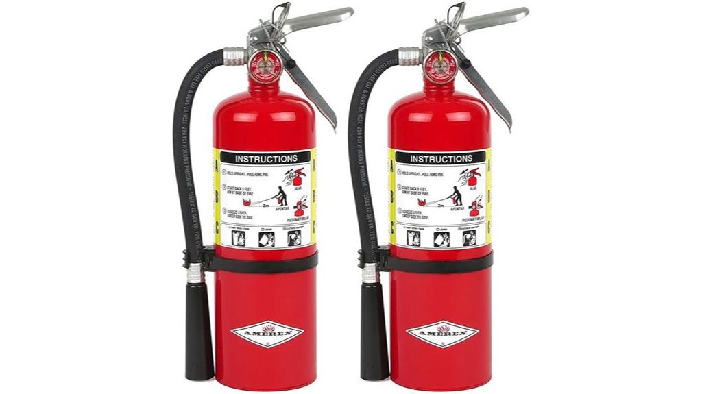 two pack fire extinguishers