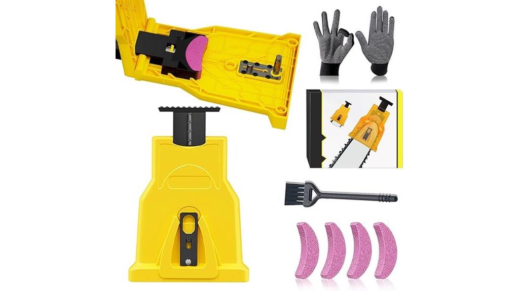 universal chainsaw blade sharpener