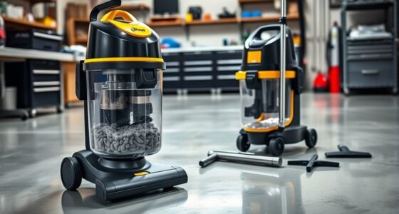 vacuum cleaning device guide