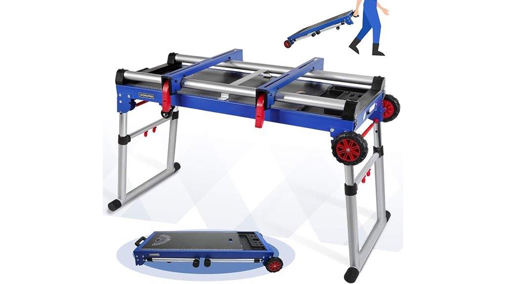 versatile portable miter stand