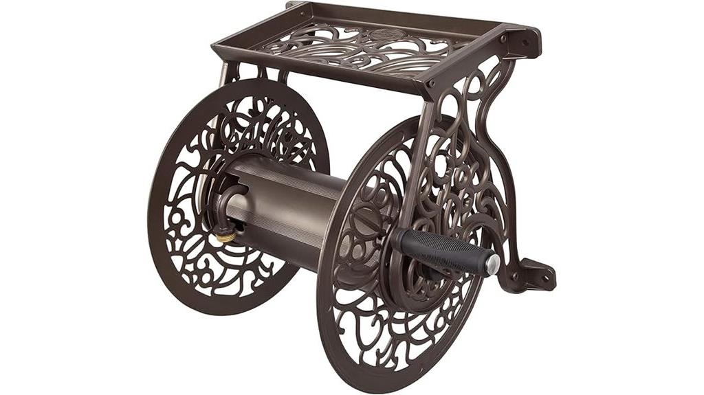 wall mounted hose reel
