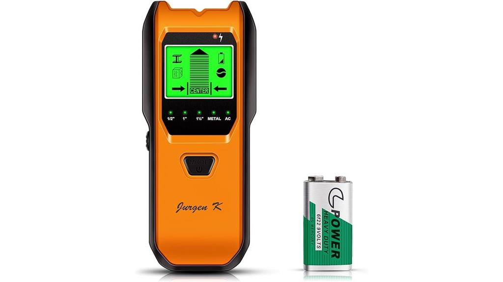 wall scanner with lcd