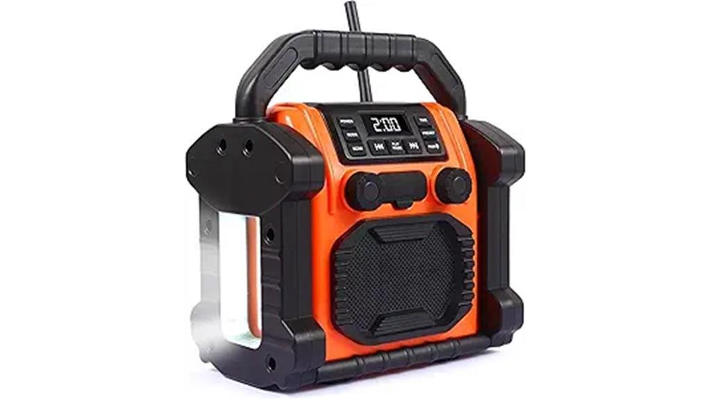 waterproof bluetooth clock speaker