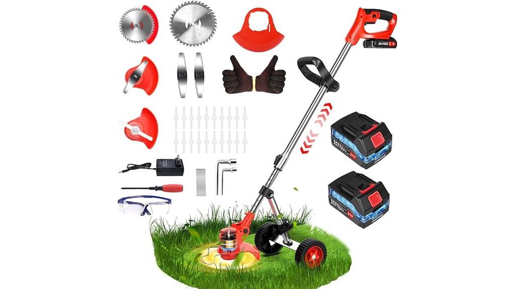 wireless 21v trimmer set