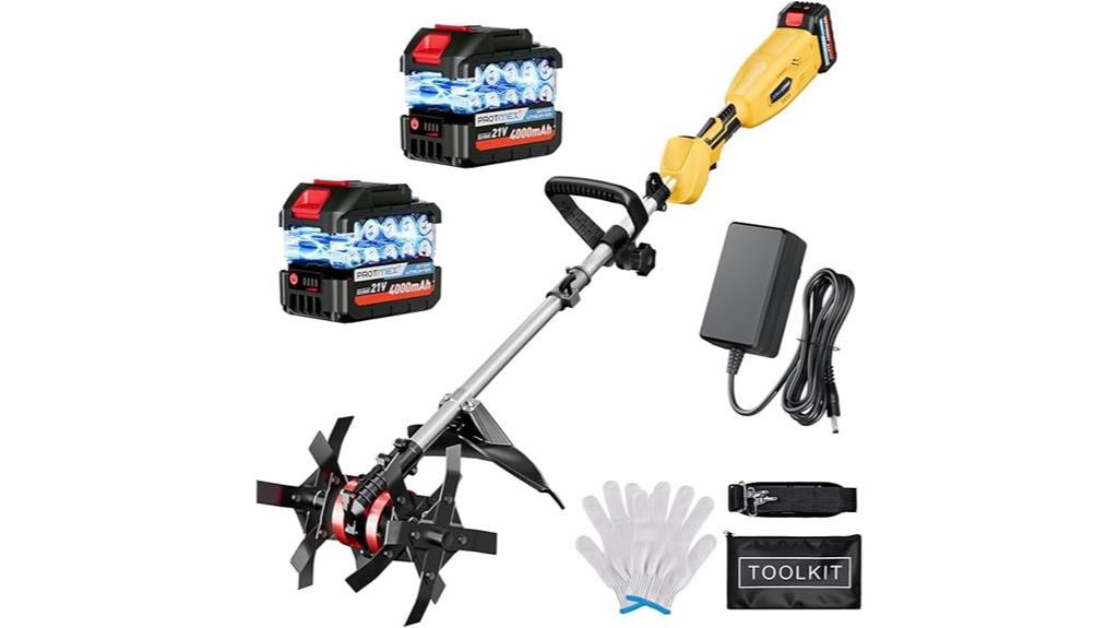 wireless garden tiller kit