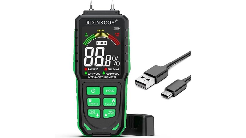 wireless wood moisture meter