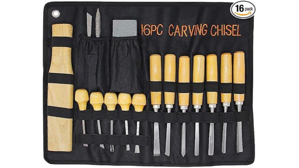 wood carving knife set