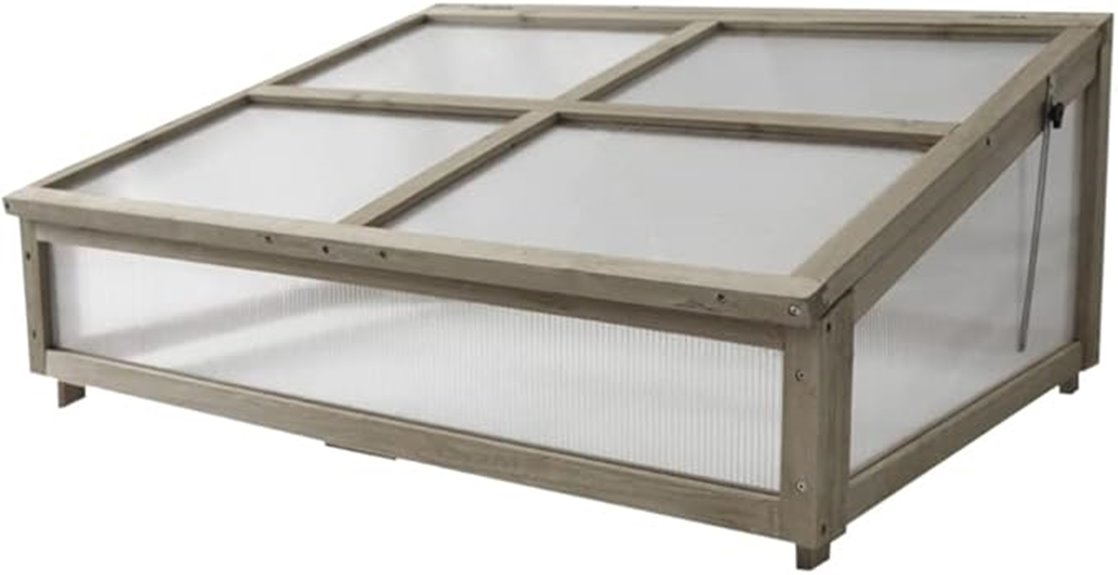 wooden 1m cold frame