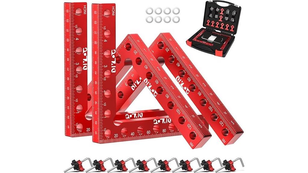 woodworking aluminum corner clamps