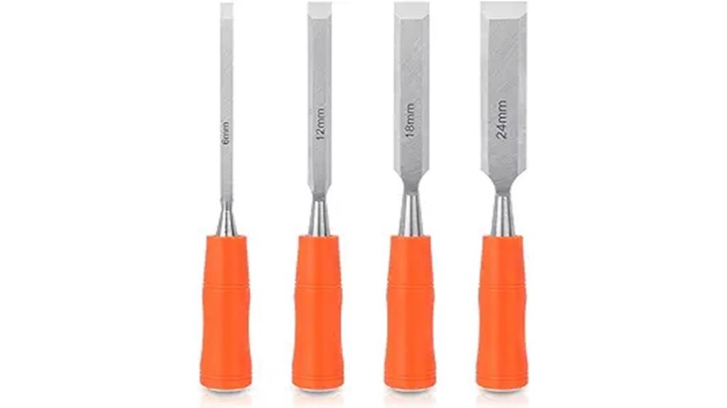woodworking chisels with handles