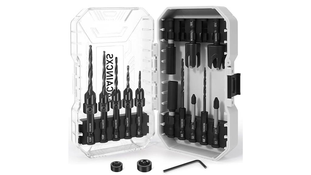 woodworking countersink drill set