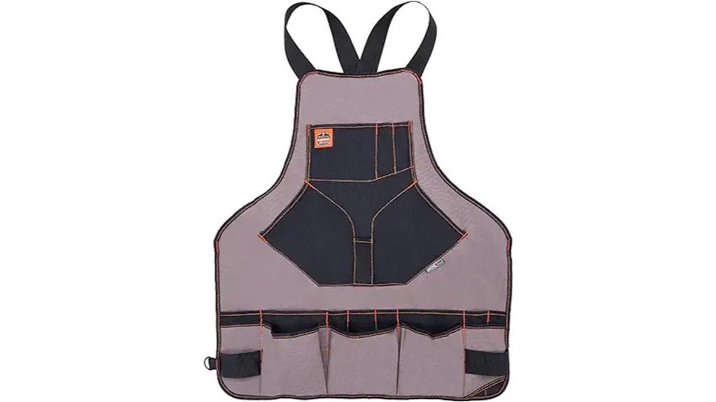 work tool apron features