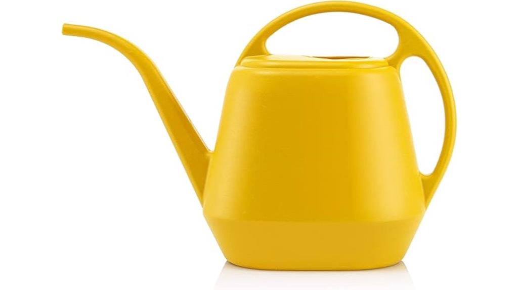 yellow 1 gallon plastic can