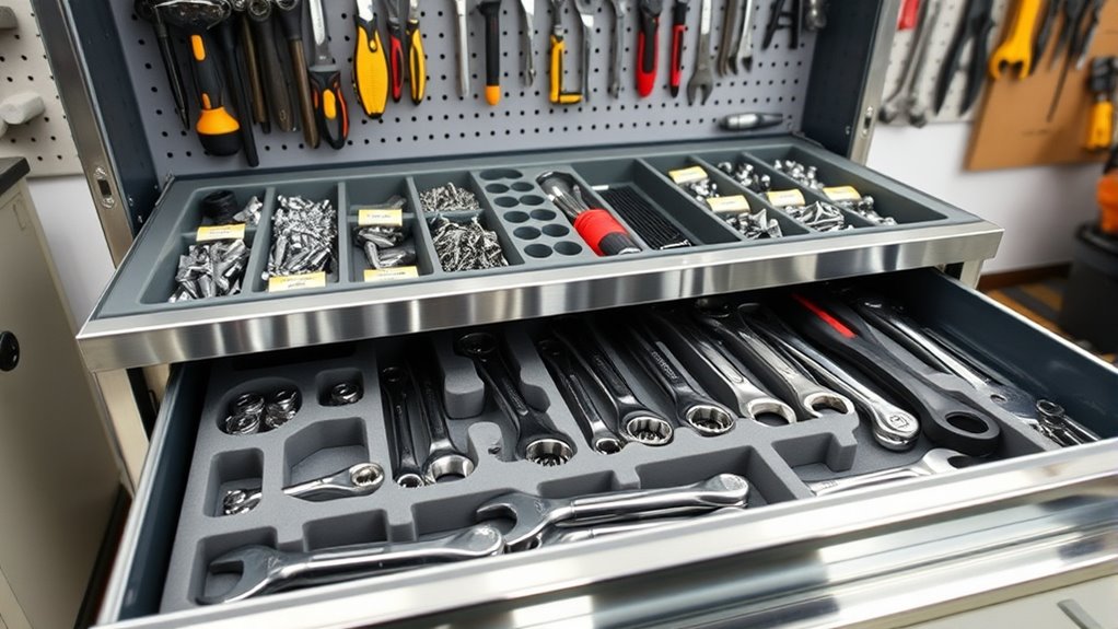 arrange tools for efficiency