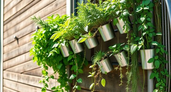 balcony vertical herb gardens