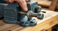 bench vise installation instructions