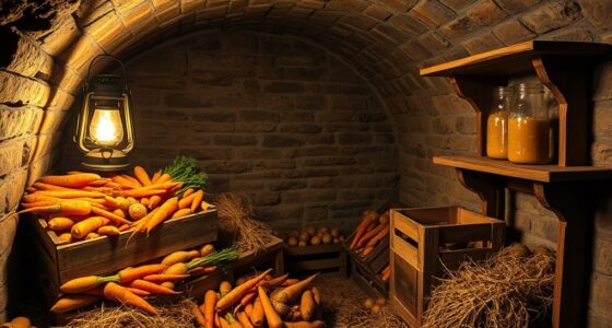 building underground food storage