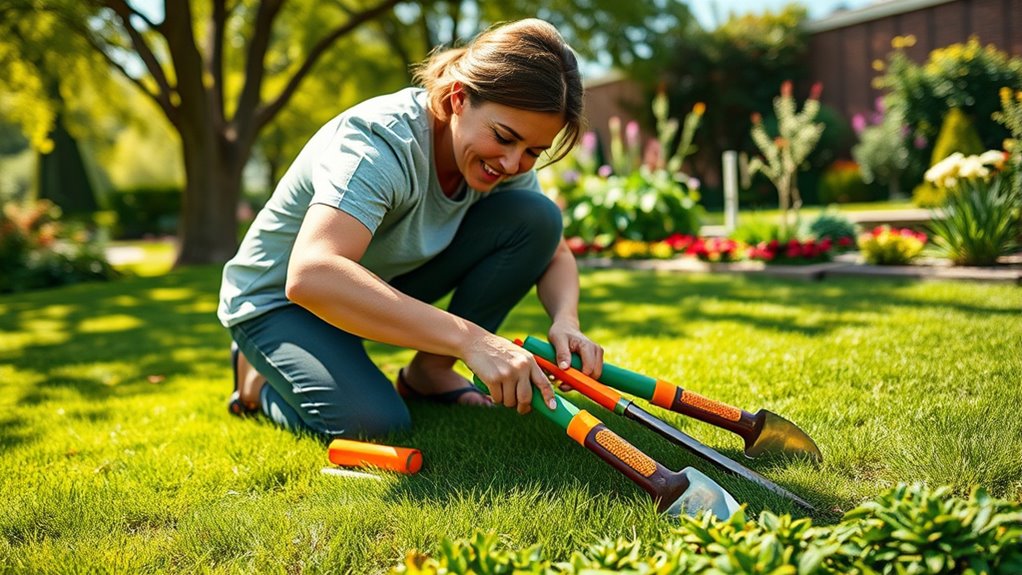choose comfortable garden tools