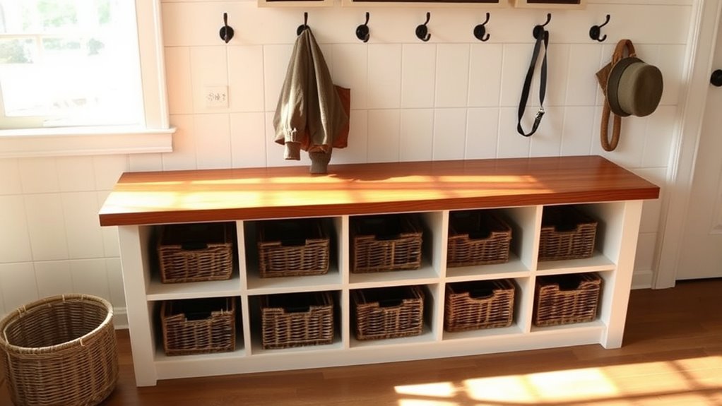 choose durable organized mudroom