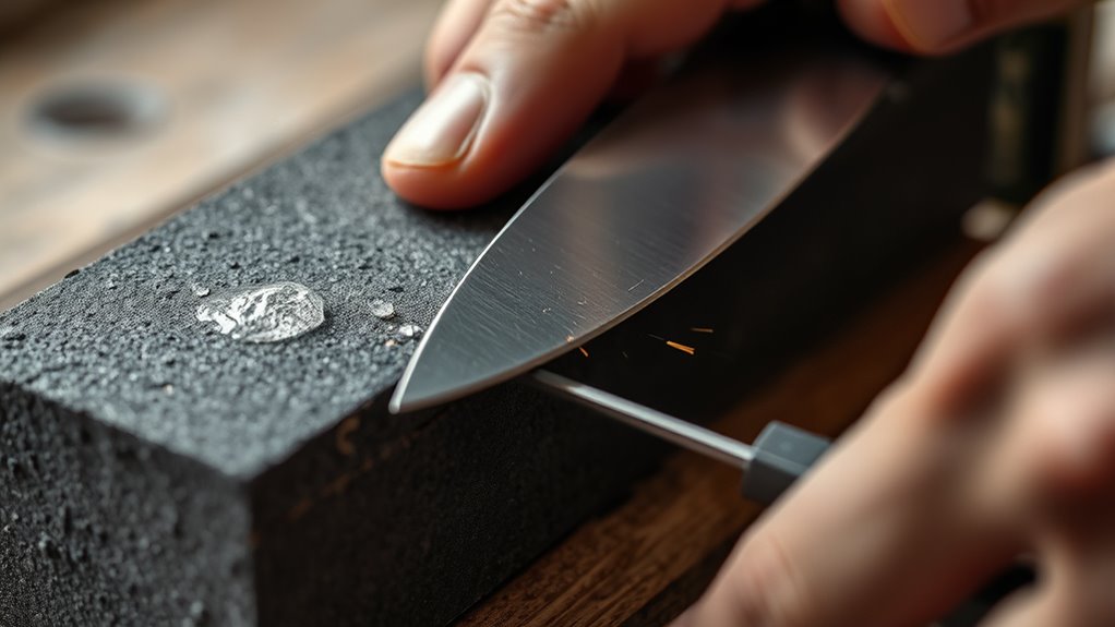 choose proper whetstone technique