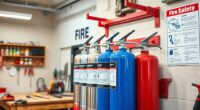 choosing workshop fire extinguishers