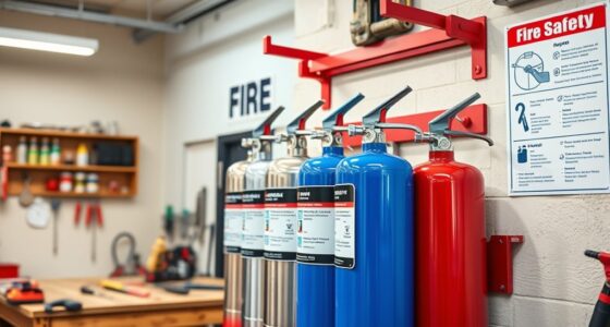 choosing workshop fire extinguishers